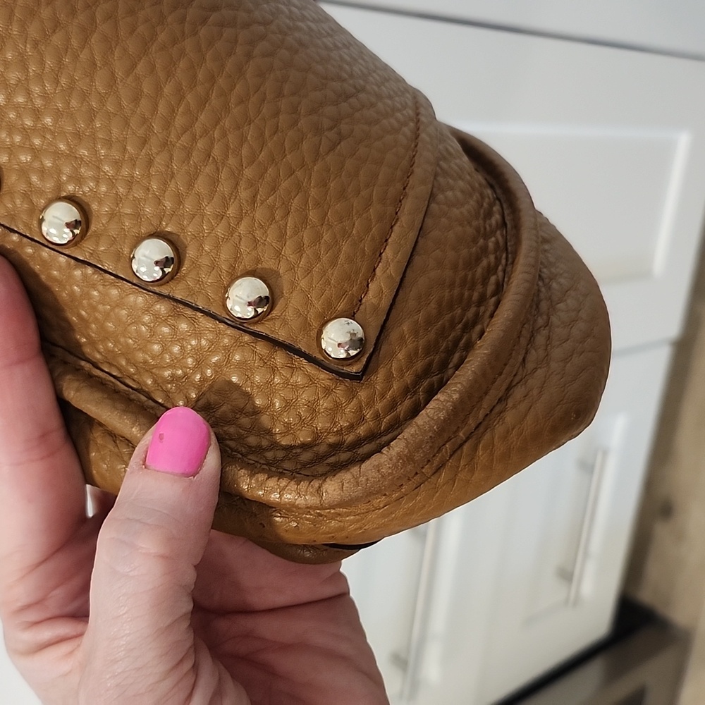 Rebecca Minkoff Brown Studded Crossbody Bag - Picture 8 of 16